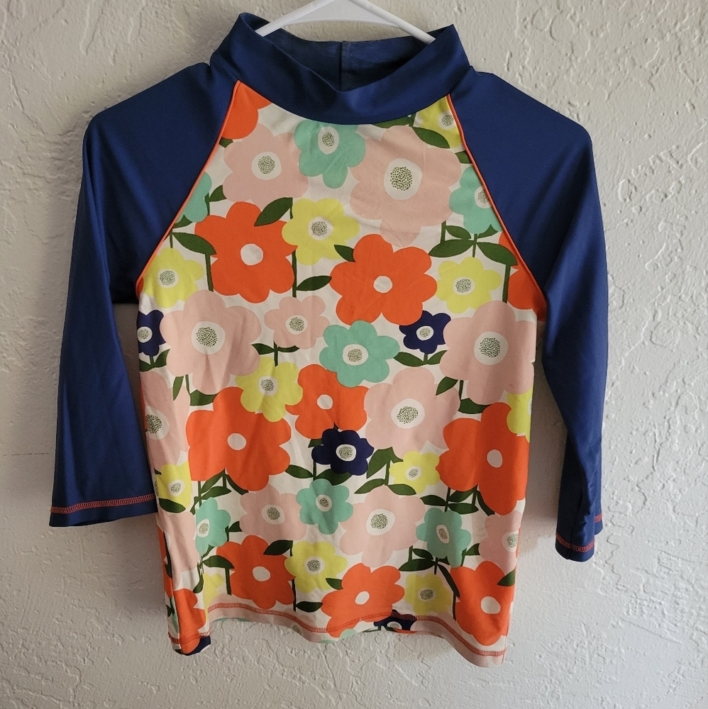 Mini Boden Swim Rashguard Size 11-12y